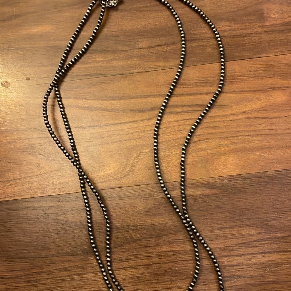 Faux Navajo pearls